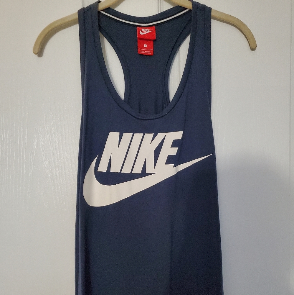 Blue Nike Tank Top Size Small